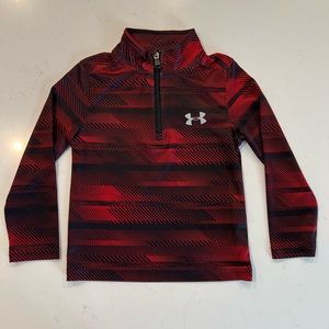Under Armour red and black toddler pullover